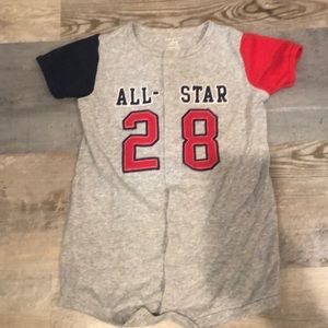 Carter’s boy all star romper